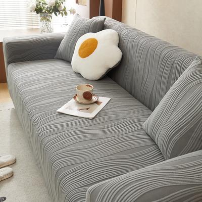 Washable All-inclusive Elastic Sofa Cover Thicken Solid Color Couch Covers Removable Jacquard Sofa Cover Towel Four Seasons