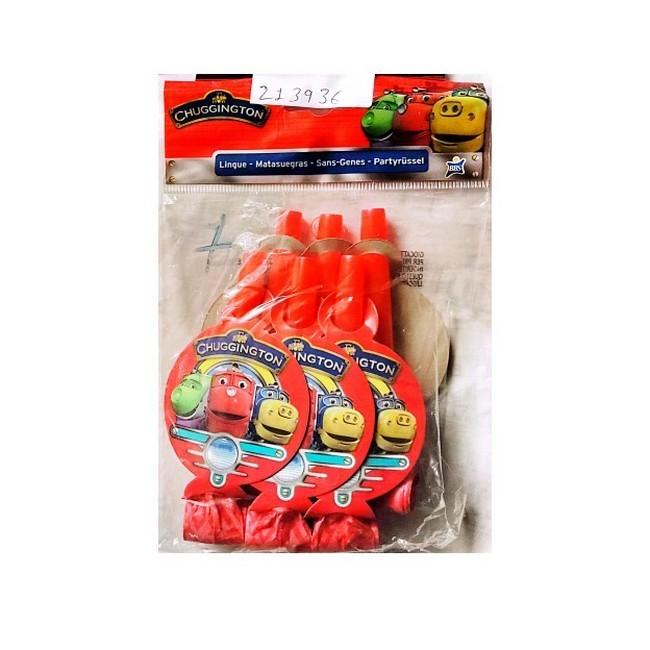 Chuggington Noisemaker (Pack of 6) One Size rouge