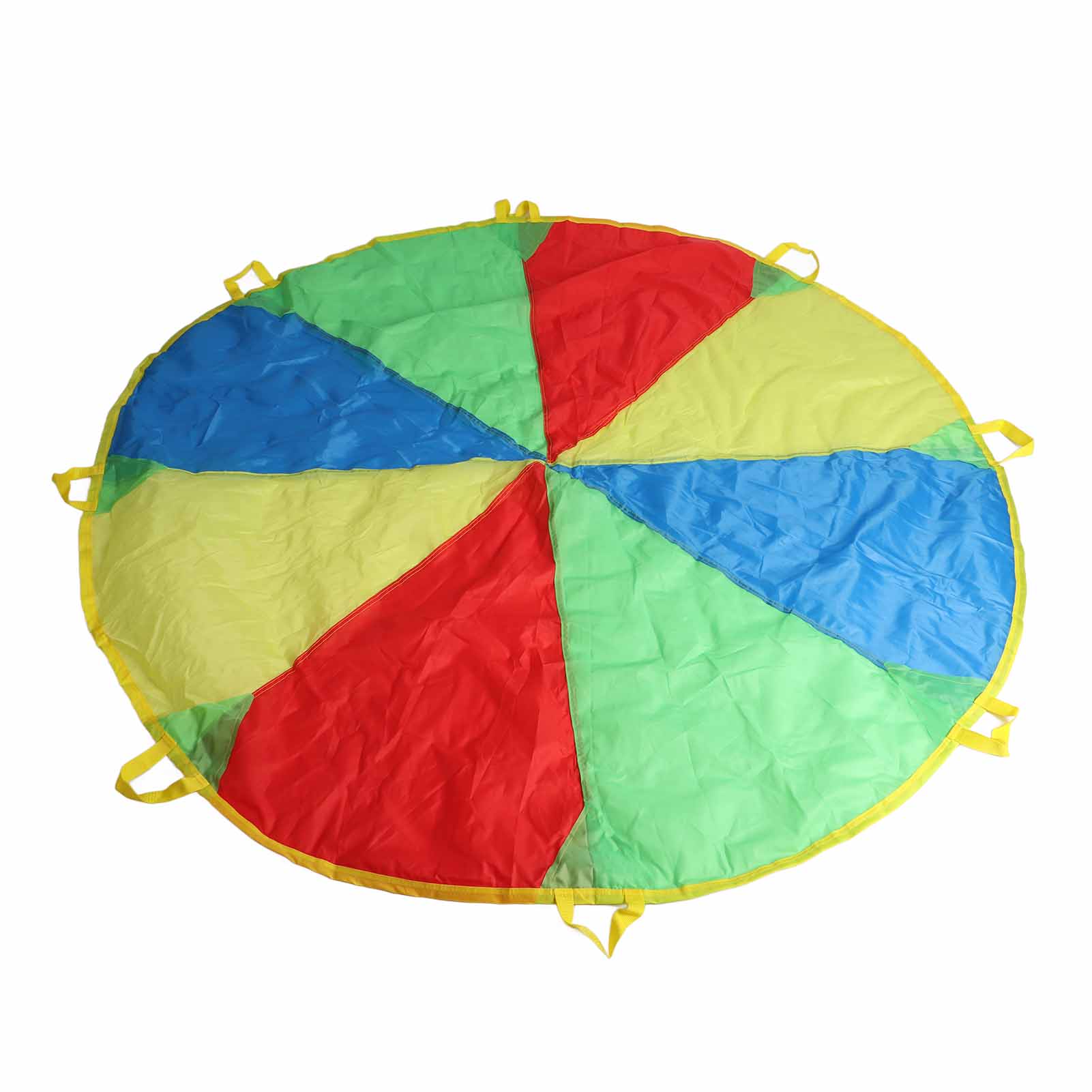 

1.8m Jump Sack Rainbow Umbrella Kids Play Parachute Sport Activity Game Accessory
