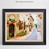 Diamond Painting Scenery Cross Stitch Diamond Embroidery Full Round Rhinestones Street Diamond