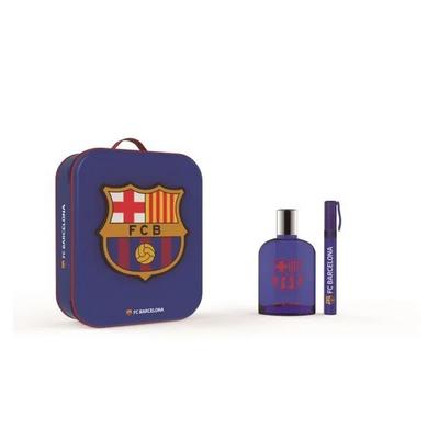 FC Barcelona Eau De Toilette Spray 100ml Set 3 delar