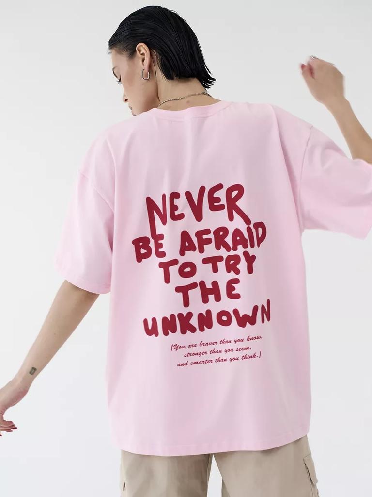 Anime oversized print T-shirt