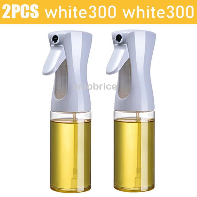 200/300/500ml Oil Spray for Kitchen Oil Nebulizer Dispenser Spray Oil Sprayer Airfryer BBQ Camping Olive Oil Diffuser Brush