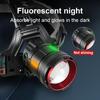 2026 LED Sensor Headlight Super Bright 1000M Headlamp Most Powerful Head Flashlight Waterproof Outdoor Fishing Lantern