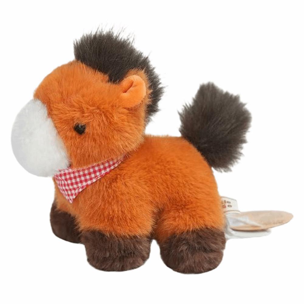 Fluffy Horse Stuffed Animal Horse Soft Plush Toy Doll Zodiac Horse Plush Toy  Chinese Zodiac