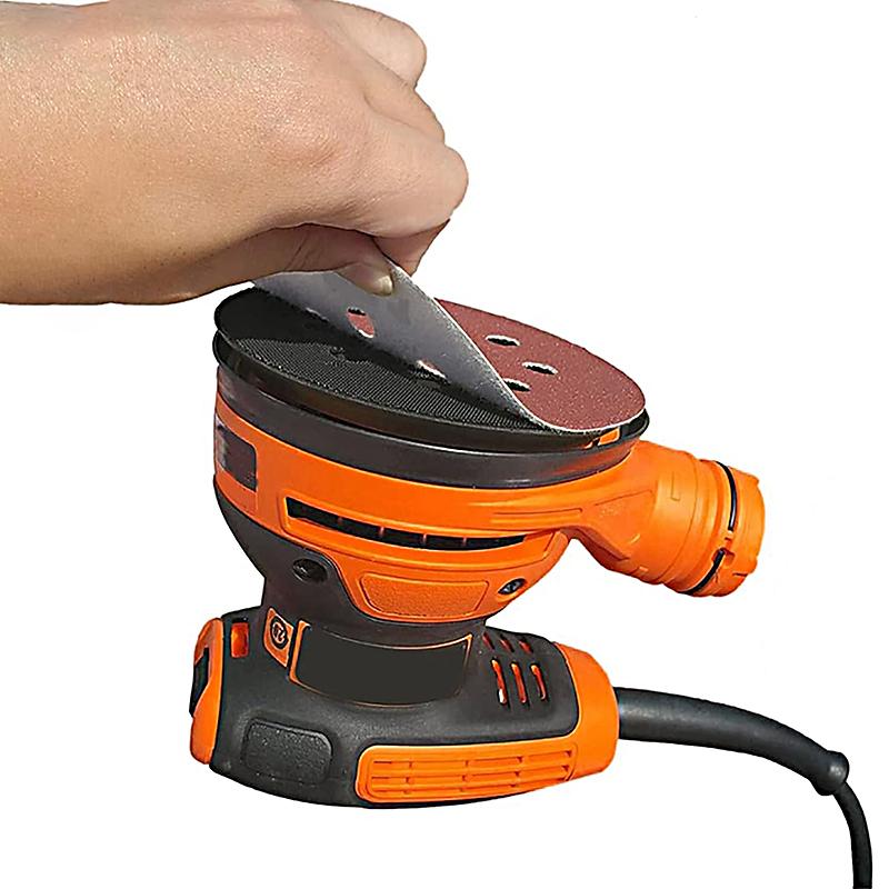 5inch 8 Hole 125mm Sanding Paper Set Screen Discs Woodworking Metal Grinding Disc Abrasive Polishing Tool 40/80/100/120/2000Grit