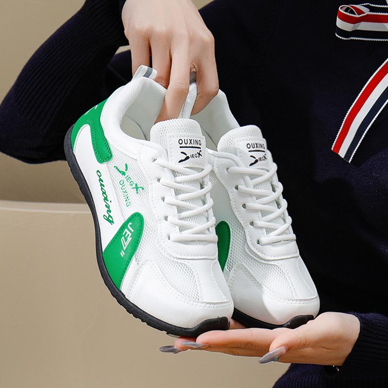 INS Bílé boty pro studenty Korejský styl Dámská módní Jarní Nové Silná podrážka Zvyšující výšku Prodyšné Ležérní boty Streetový styl Sh311