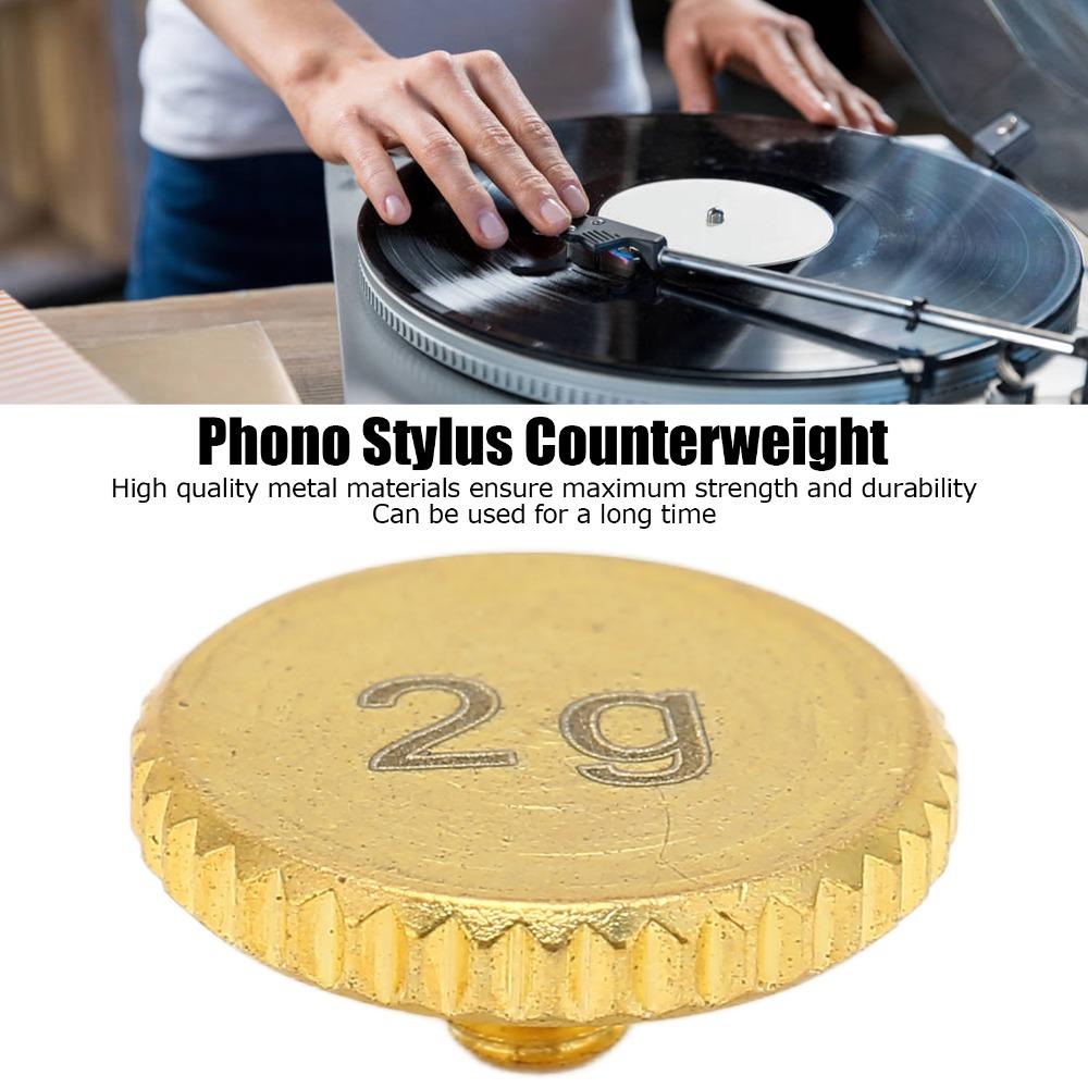 Sturdy & Solid Turntable Counterweight for SL-1200 SL1210 Models For Turntable Vinyl