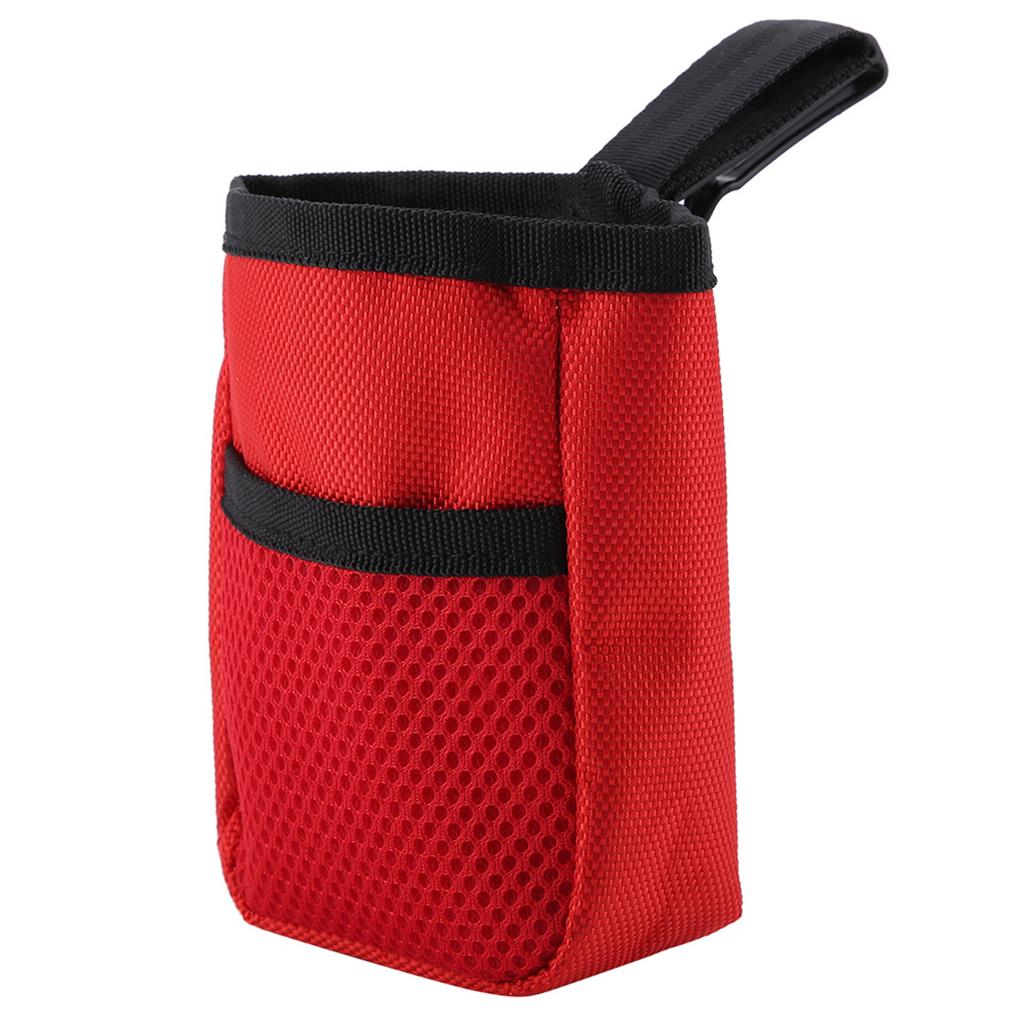 Pet Food Treat Bag Snack Training Obedience Waist Pouch Multifunctional Portable Supplies Red