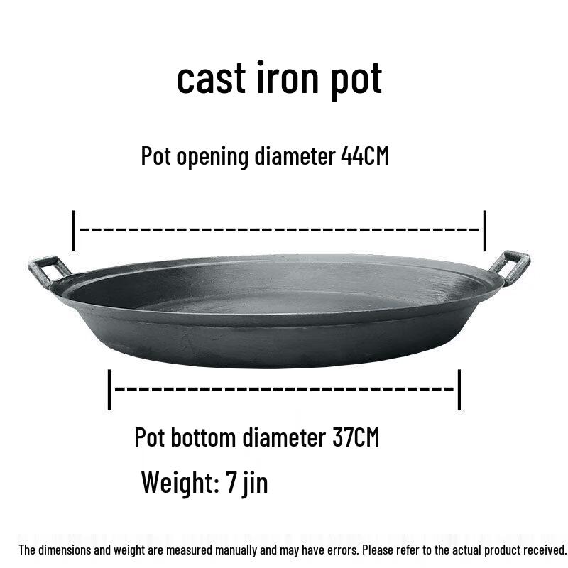 Cast Iron Flat Griddle Pan