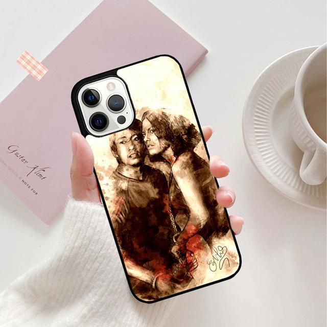Glenn Maggie The Walking Dead Phone Case Back Cover for IPhone 18 17 Air 16 15 14 13 11 12 Pro Max Plus Shell Coque