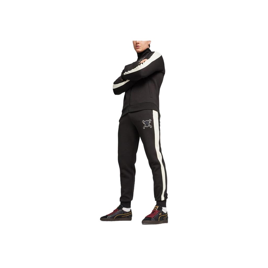 Puma X One Piece Kogo Design Mid-Waist Knit Joggers Unisex Bottoms Black 624671-01