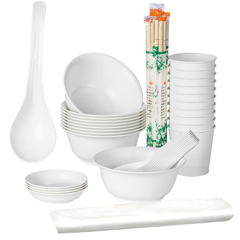 Temeiju Eco-Friendly Corn Starch Disposable Tableware