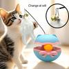 Interactive Roller Track Kitten Toy Electric Cat Self-Play Tumbler Toy
