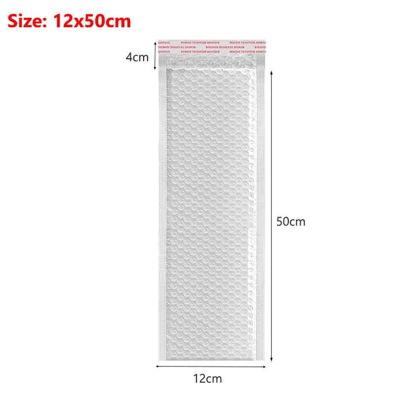 20Pcs White Bubble Mailers Bubble Padded Mailing Envelopes Mailer Poly for Packaging Self Seal Shipping Bag Bubble Padding Black
