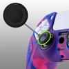 eXtremeRate PlayVital Protective Cover for Cover for Ps5 with Stick Cap Purple Ps5, Controller, [pink & & Blue]