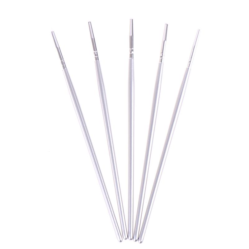 

5 шт. Силіконова ручка для малювання нігтів Інструменти для різьблення по нігтях Скульптурна ручка Ремесла one size