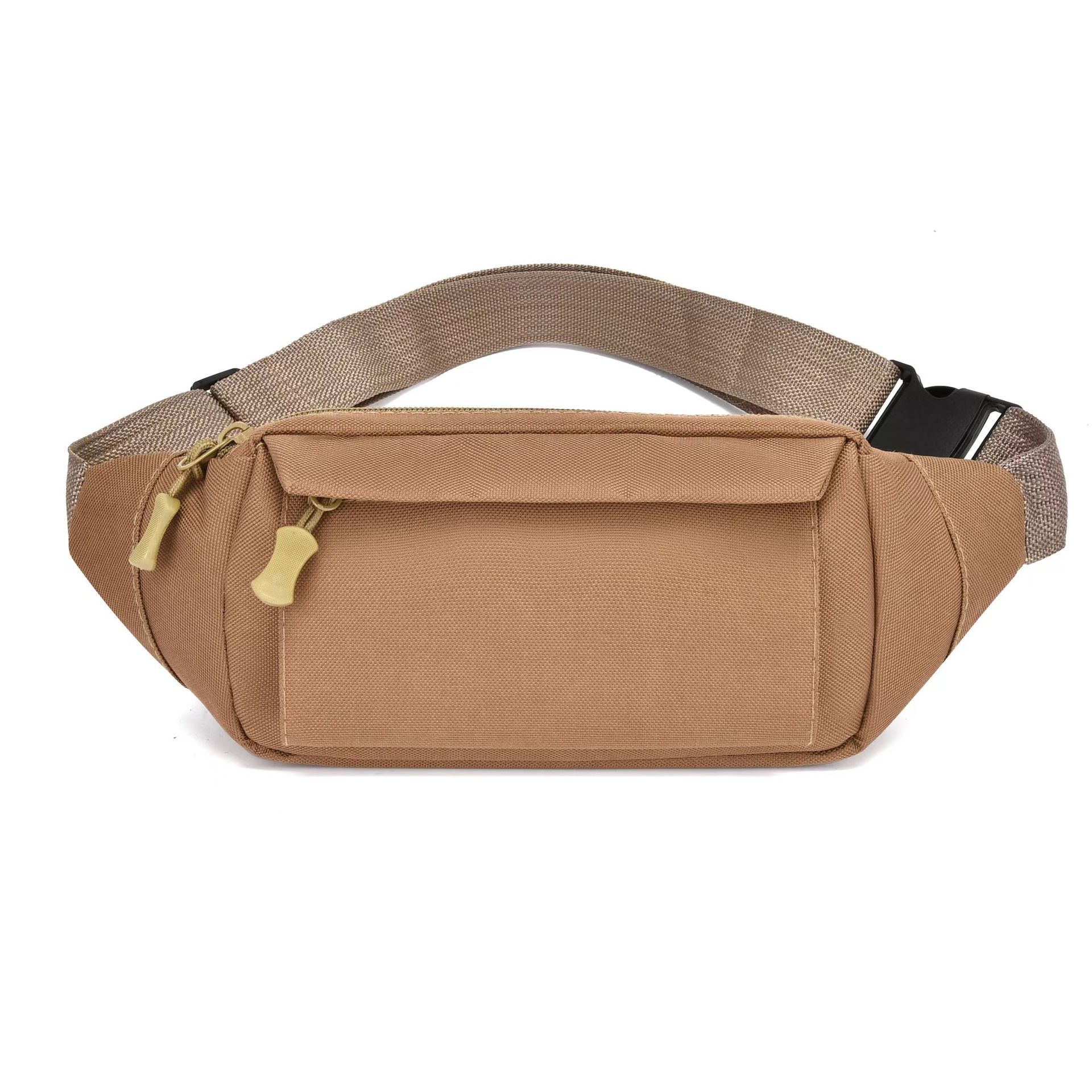 

Men s Waist Bag, Mobile Phone Bag, Multifunctional, Sports and Leisure Men s Bag, Outdoor, Camouflage Single Shoulder Diagonal Cross Bag, Chest Bag коричневий