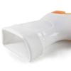 Food hygiene medium tube rain shoes women's white PVC rain boots medium help waterproof shoes