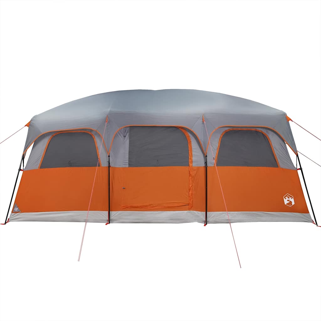 Family Tent for 10 Persons Gray Waterproof