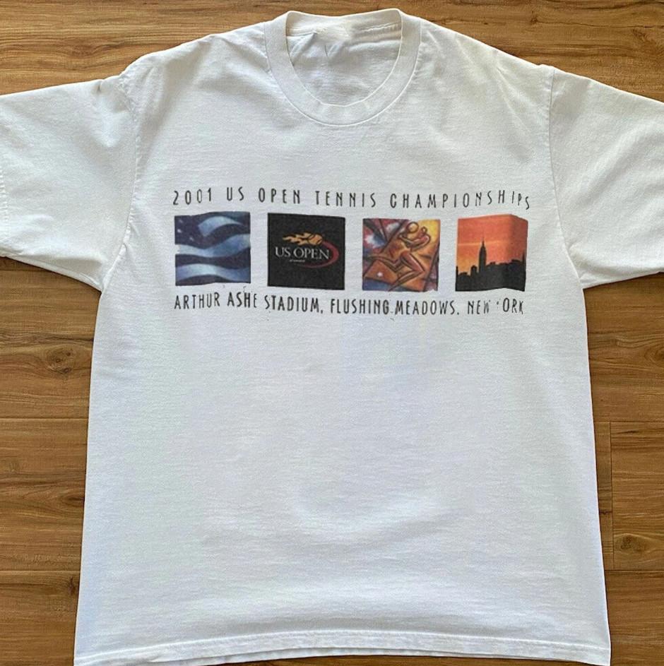Vintage 2001 US Open Tennis T-shirt size S-5XL XXXL