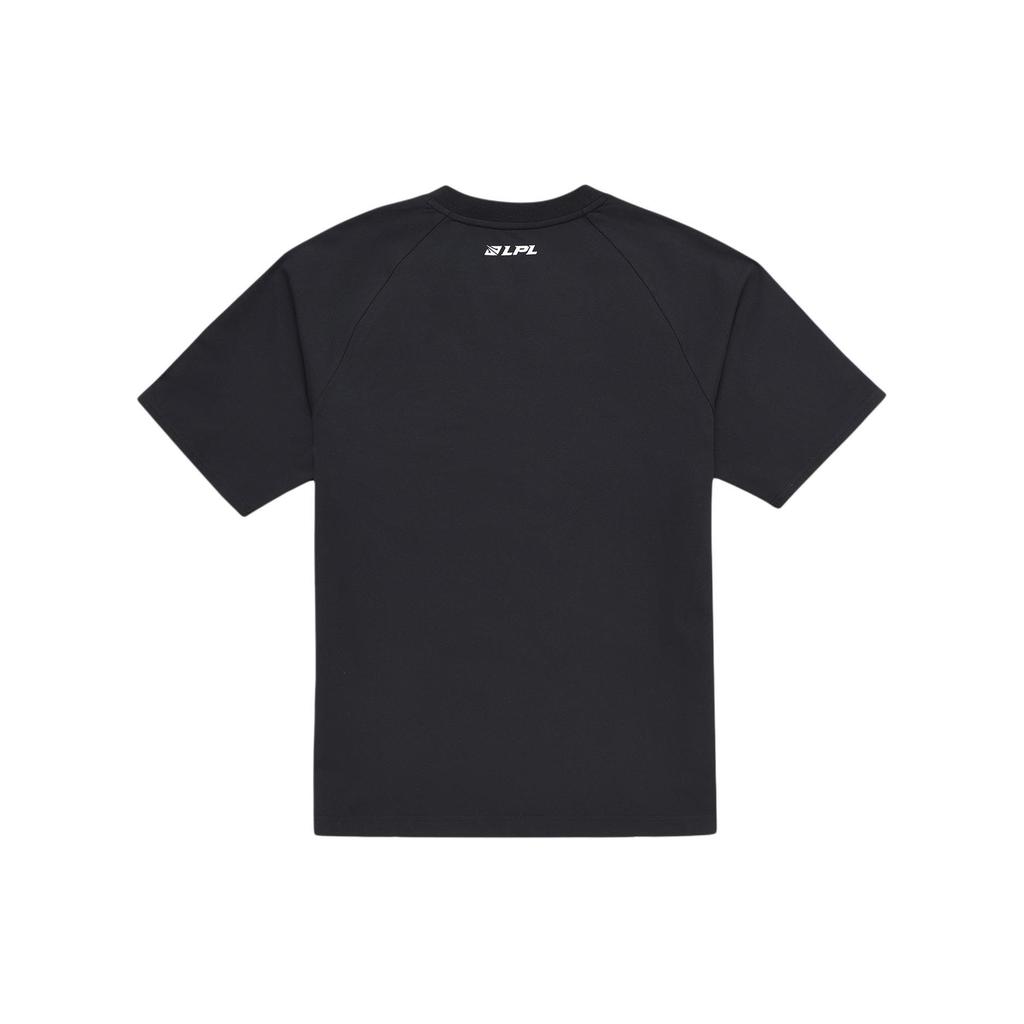 Li Ning Sports Life Collection T Shirt Unisex Black ATSU675-1