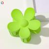 Spring Summer New Candy-colored Grab Clip Sweet Flower Hair Card Girls Fashion Headwear Women Elegant Sexy Hairpin Shark Clips
