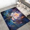 1PC Crane Pattern  Kitchen Rugs Non-Slip Home Door Mats Pop Design Bathroom Rugs Bath Mat Carpet for Home Sink Laundry Decor