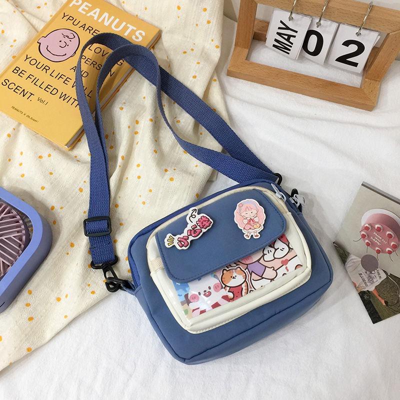 Cute Small Bag Female Student New Small Fresh Shoulder Bag Literary Versatile Messenger Bag Female