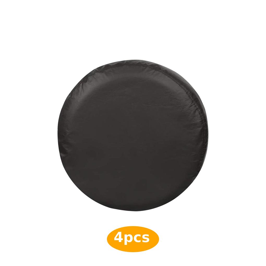 New Car Spare Tire Cover Polyester Car Auto Wheel Tire Cover Protector Vehicle Tyre Wheel Covers Accessories Dustproof 1/2/4PCS