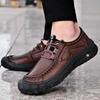 Men's Genuine Leather Hiking Shoes Outdoor Casual Shoes