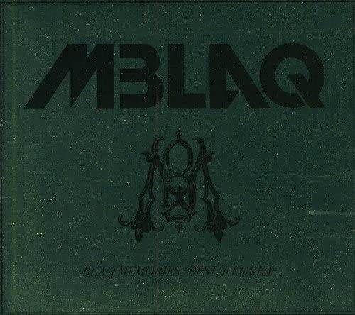 CD MBLAQ - BLAQ MEMORIES-BEST in KOREA- (First Japan Pop Used