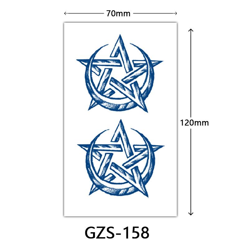 Herbal Juice Tattoo Sticker, Back Of Hand Juice Semi-Permanent Tattoo Sticker, Sweat-Proof Tattoo