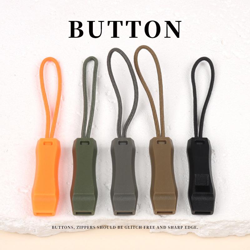 5Pcs Multifunction Whistle Emergency Whistle Sports Match Whistle Double Pipe Dual Band With Tail Rope Outdoor Camping Hiking
