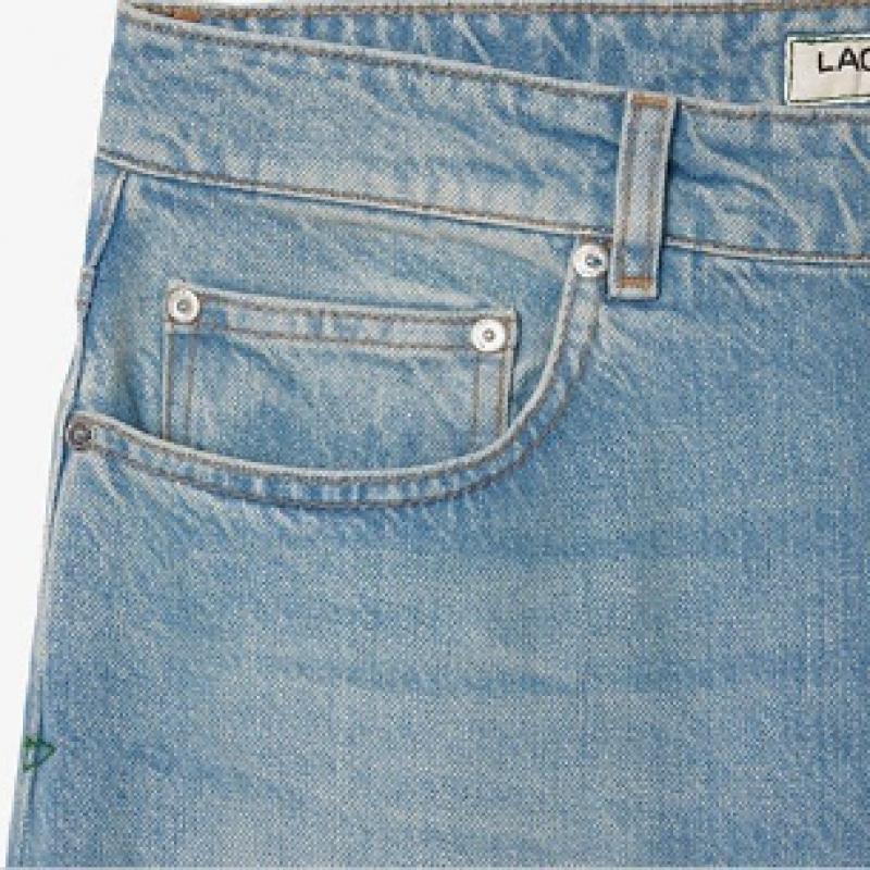 Lacoste Men S Straight Fit Denim Hh2321 54n Mku