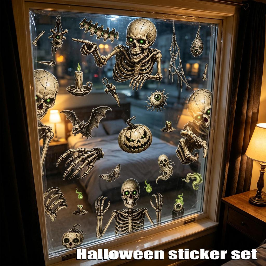 Halloween Sticker Set for Decorations, Bags and Party Crafts