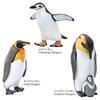 COLORATA Penguin 3D Picture Book 13 Pieces Explanation Real Figure Birthday Present Gift Sanitation Law Figure Penguin Christmas Present (12 Types, /