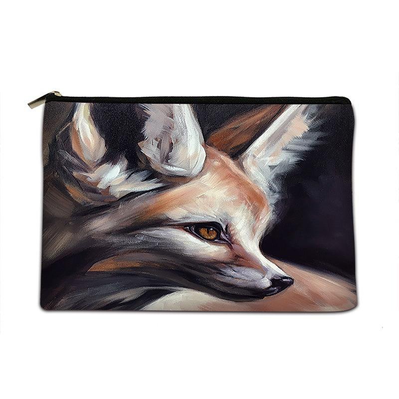 

Multi-purpose Cosmetic Pouch With Animal Print Design One Size