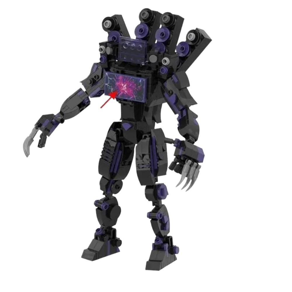 Skibidi Toilet Building Blocks Toy Titans Cameraman Speakerman Drillman TV Man Woman Camera Speaker Man G Drill Man Figure Toy