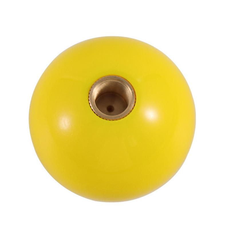 Universal Black Yellow Moon Eyes Racing Stick Shifter Lever Car Gear Knob Manual Automatic Acrylic Auto Shift For Car Styling