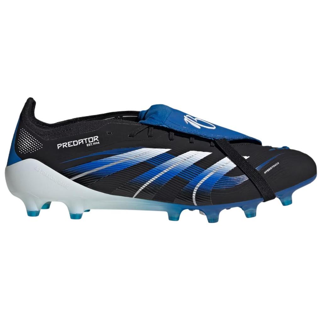 Adidas Predator Elite JB Comfortable Soft Soccer Shoes Unisex Soccer Shoes Black Blue JR1753