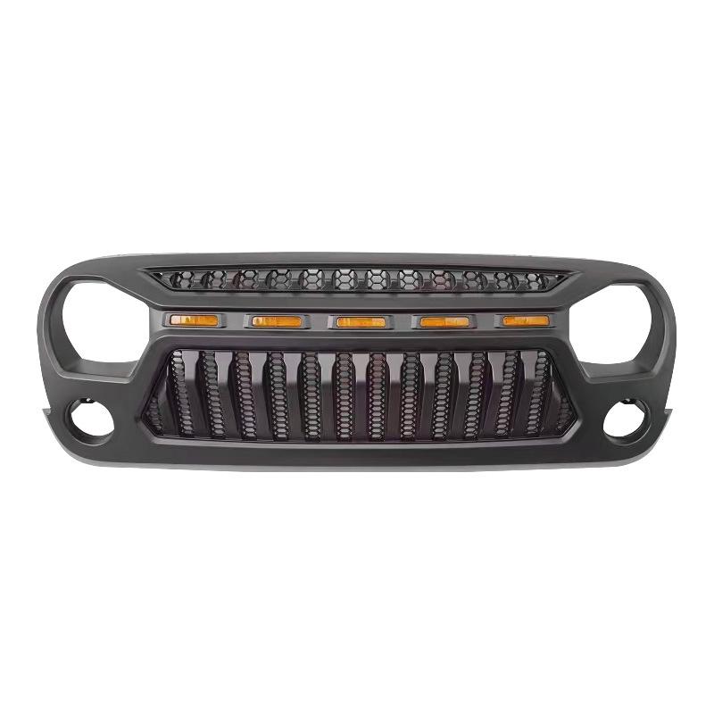Naštvaná mřížka se světly pro 07-23 Wrangler, Renegade, Gladiator Přední úprava