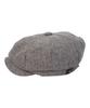 Yunibeosyeolkemiseuteuli Linen Logo Gray Banding Hunting Cap