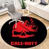 1pc Call of Duty Office Round Area Rug,  Under Office Chairs Bedroom Living Room Home Decor a0926103