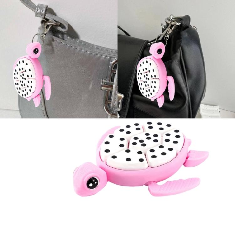 Press Turtles Fruit Keychain Hanging Decoration For Personalizing School Bag Accessories And Student Gifting Supply