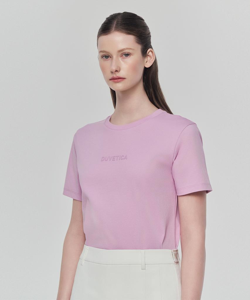 DUVETICA Cassia (Light Violet) (Women'S Short Sleeve T-Shirt)