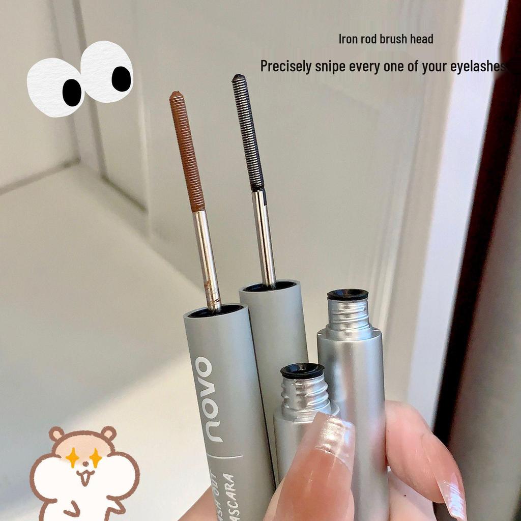 NOVO Wasserfeste Curling & Verlängernde Mascara - Langanhaltend, Nicht verschmierend, Voluminöse Formel