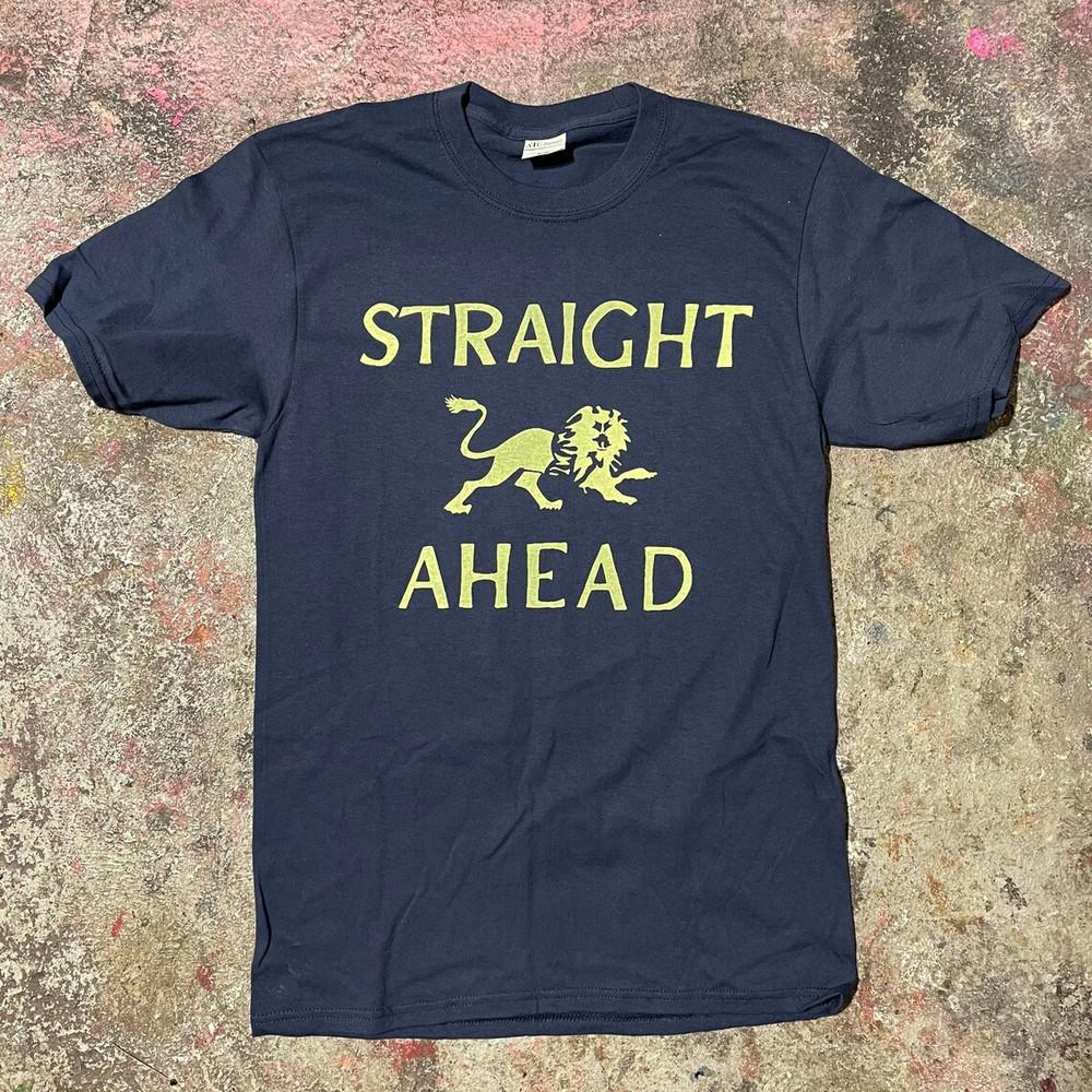 

Straight Ahead Shirt hardcore shirt, straight edge, vegan, nyhc, UNISEX SHIRT 4XL