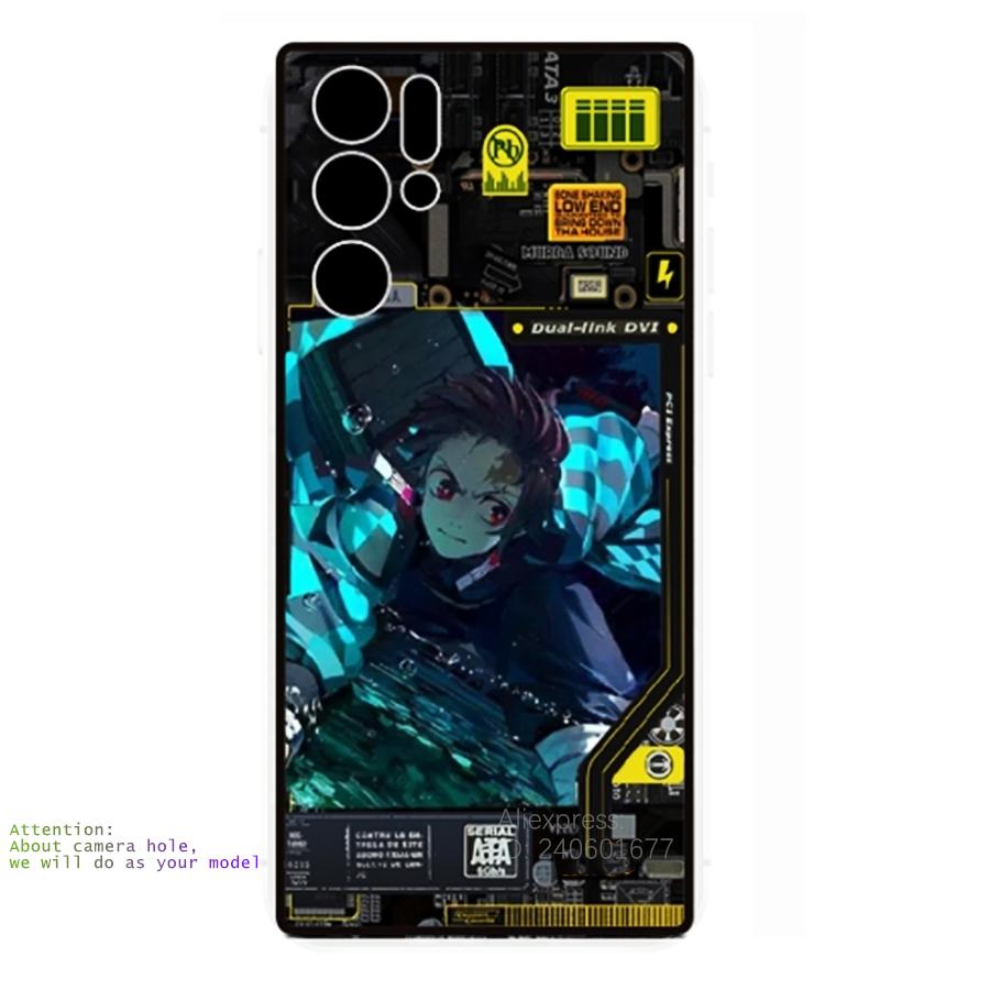 Luminous Flash Phone Case for ZTE Nubia Red Magic 10s 10 Pro 9S 9 Pro 8 8s 7 7s 6 6s Protective LED Cover Akali Fundas Capa