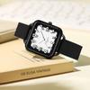 Unisex Analog Square Face Watch 5ATM Waterproof Lightweight Silicone Band Casual Stylish for Students